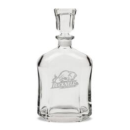 Jardine - Bucknell Bison 23.75oz. Crystal Whisky Decanter - Multicolor