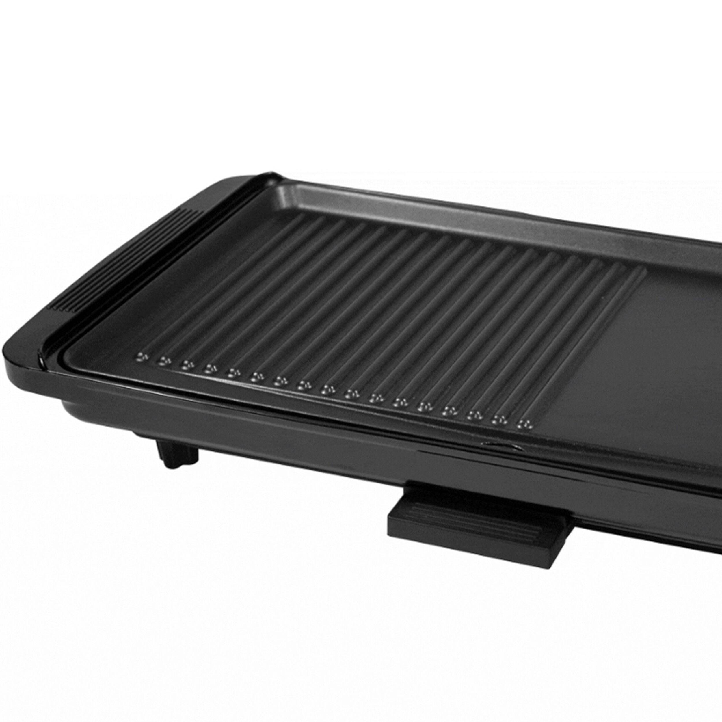 Alt View 2. Better Chef - Better Chef 2 in 1 Family Size Electric Counter Top Grill/Griddle - Black.