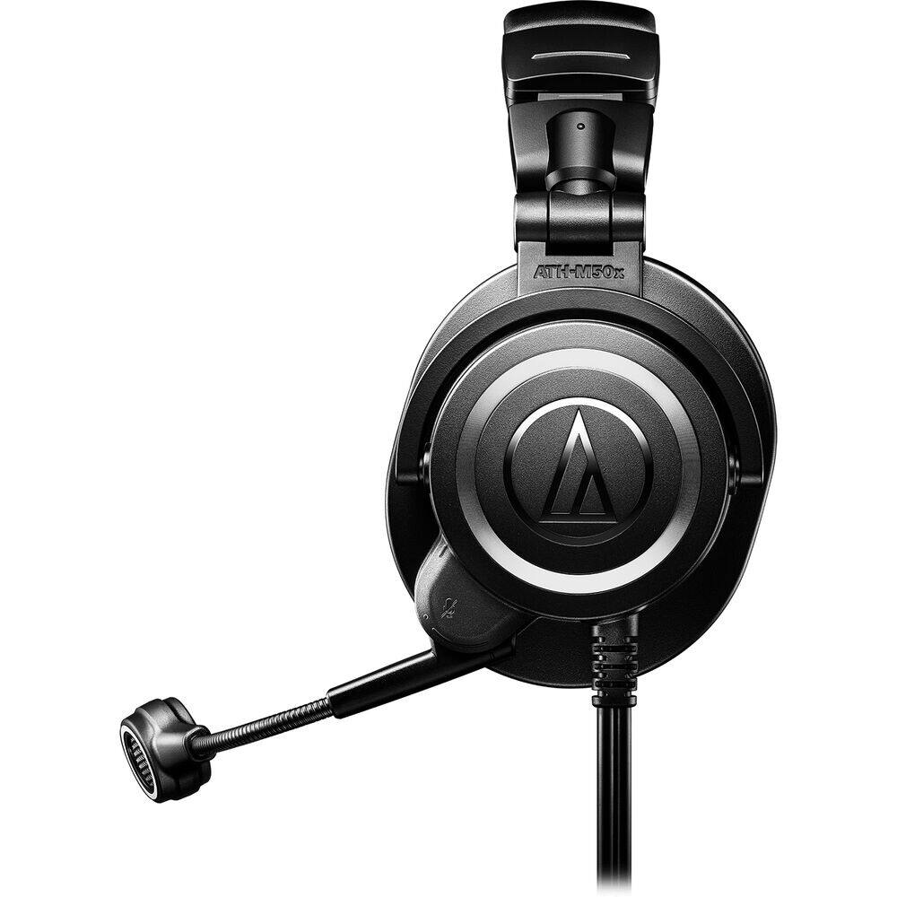 Back. Audio-Technica - Audio-Technica ATH-M50xSTS XLR StreamSet Streaming Headset, Headphone stand.