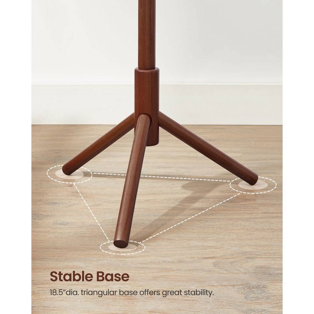 Stable Base

18.5"dia. triangular base offers great stability.