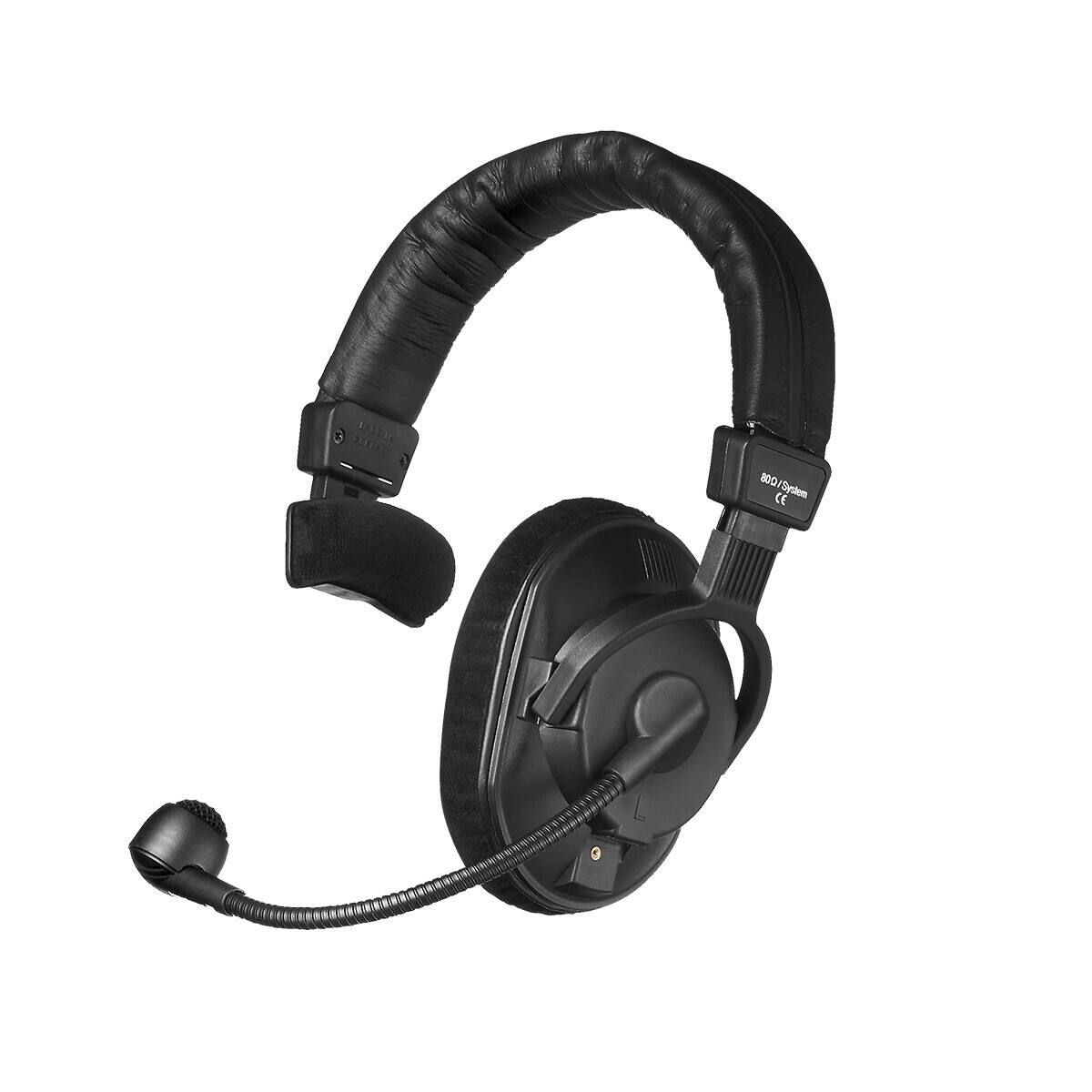 Beyerdynamic DT 280 MKII Single Ear Headset with Dynamic Microphone (80 ...