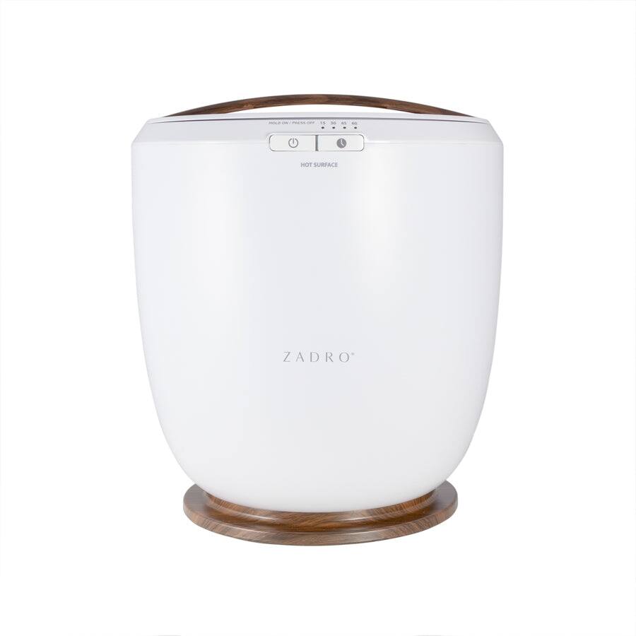 Zadro - 16-Liter Bucket Towel Warmer - Oak/White