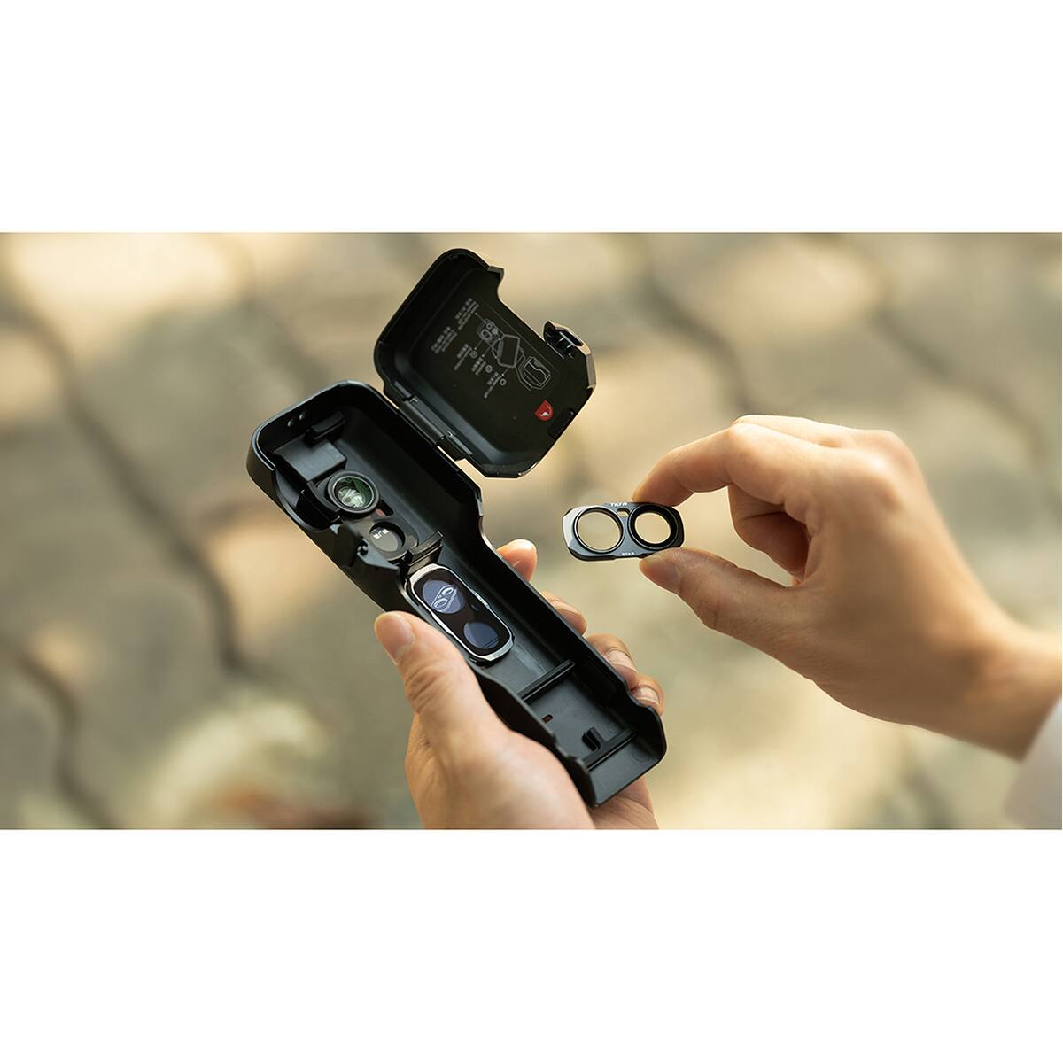 Alt View 2. Tilta - Tilta Polarizer Filter for Insta360 Luna Ultra Gimbal Camera.