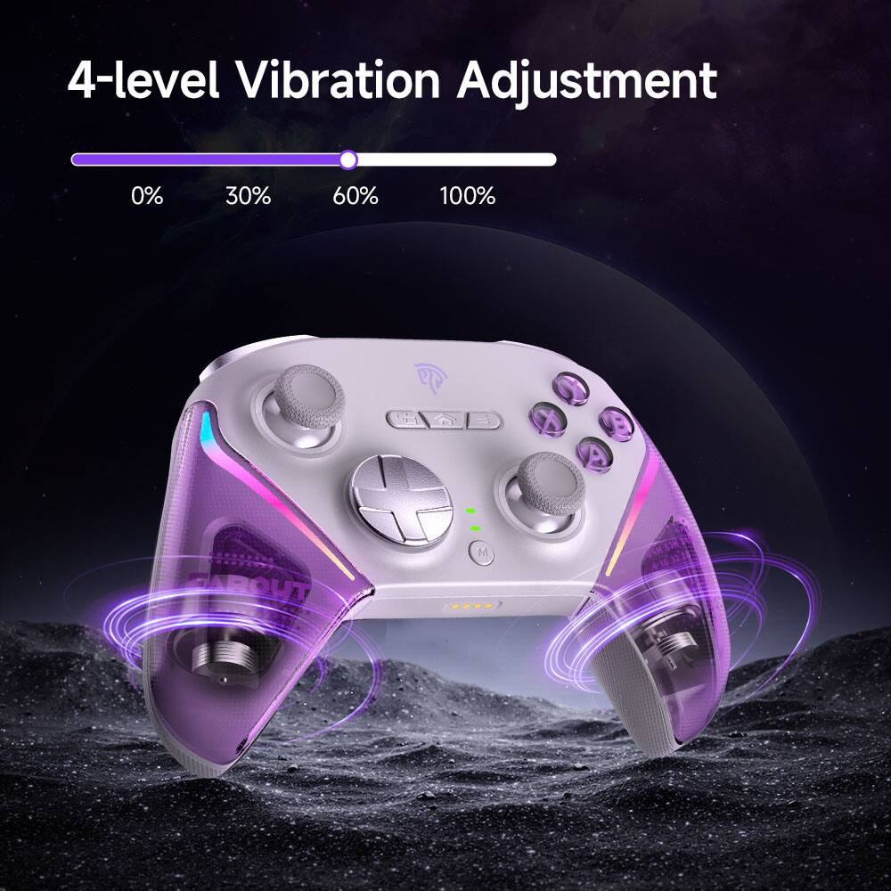 4-level Vibration Adjustment

0% 30% 60% 100%