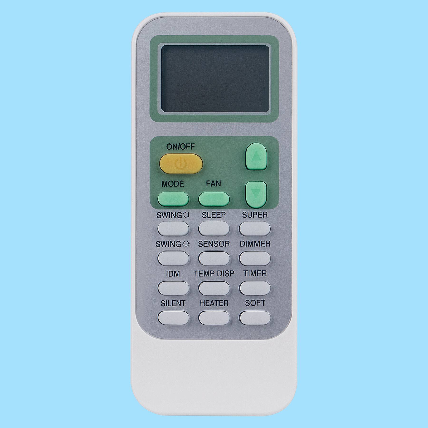 ALLIMITY - DG11J1-16 Replacement Remote, Fit for Hisense AC Air Conditioner DG11J1-01 DG11J1-03 DG11J1-10 DG11J1-16 - Black