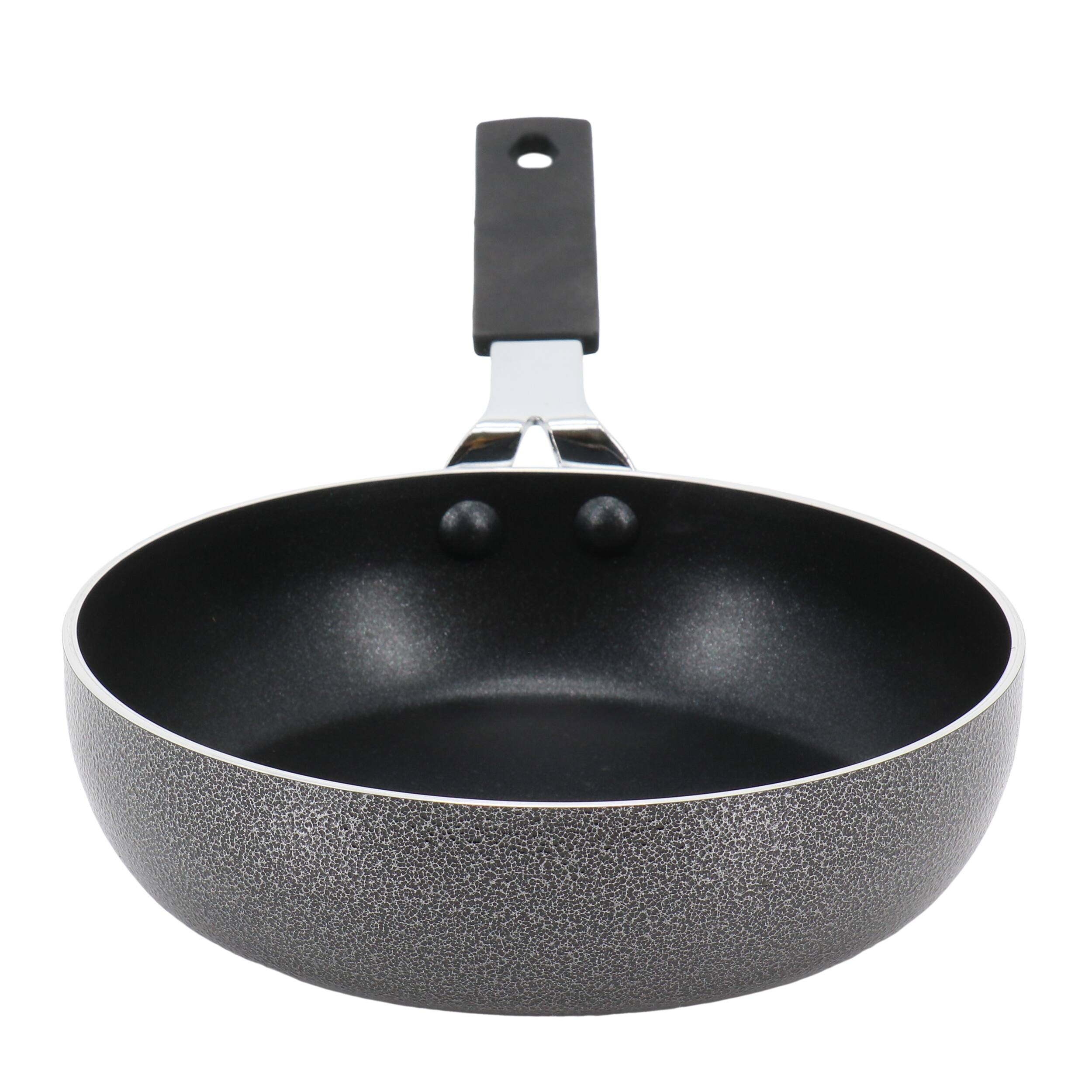 Alt View 1. Oster - Oster Cambourne 6.5 Inch Aluminum Mini Frying Pan with Bakelite Handle in Black - Black.