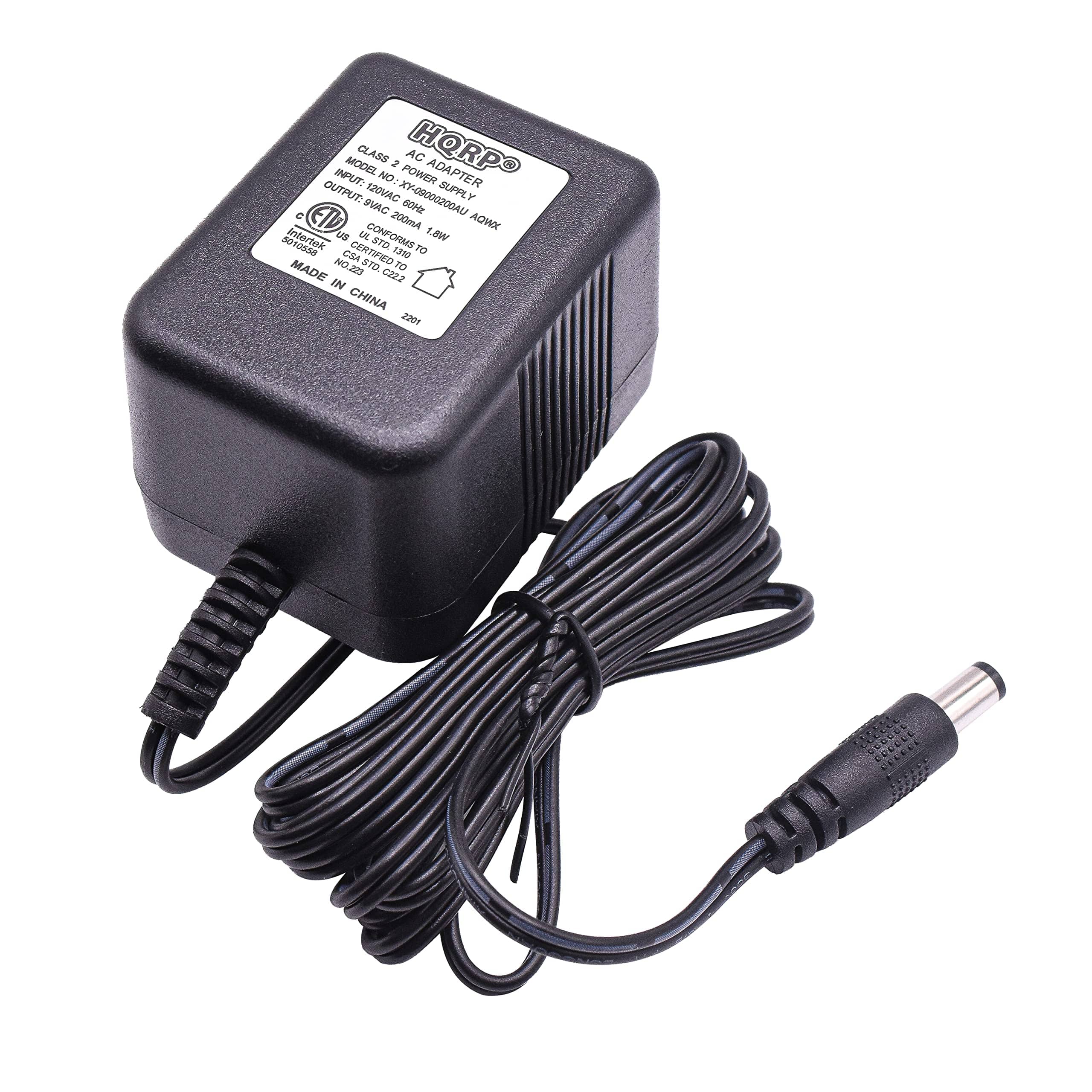 HQRP - 9V Charger for Black & Decker 9099KC 9099KCB 9099KCB-VA BDC752 BDC752K FS9099 Type 1 7.2V Cordless Drill ETL Listed