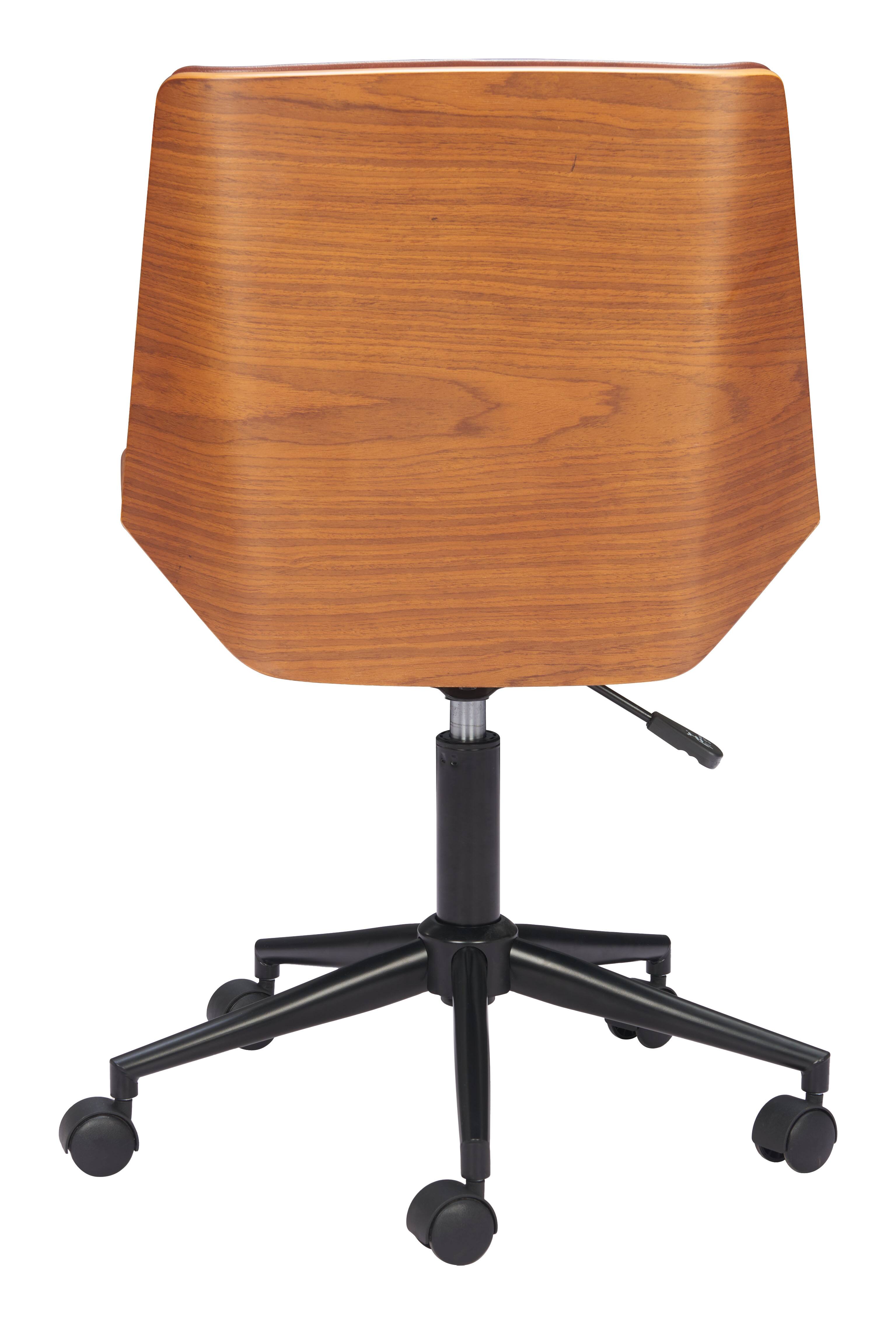 Alt View 2. Hivvago - Maker Office Chair Brown - Brown.