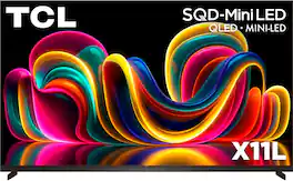 TCL - 85" X11L Series 4K UHD HDR SQD-Mini LED Smart TV with Google TV (2026)