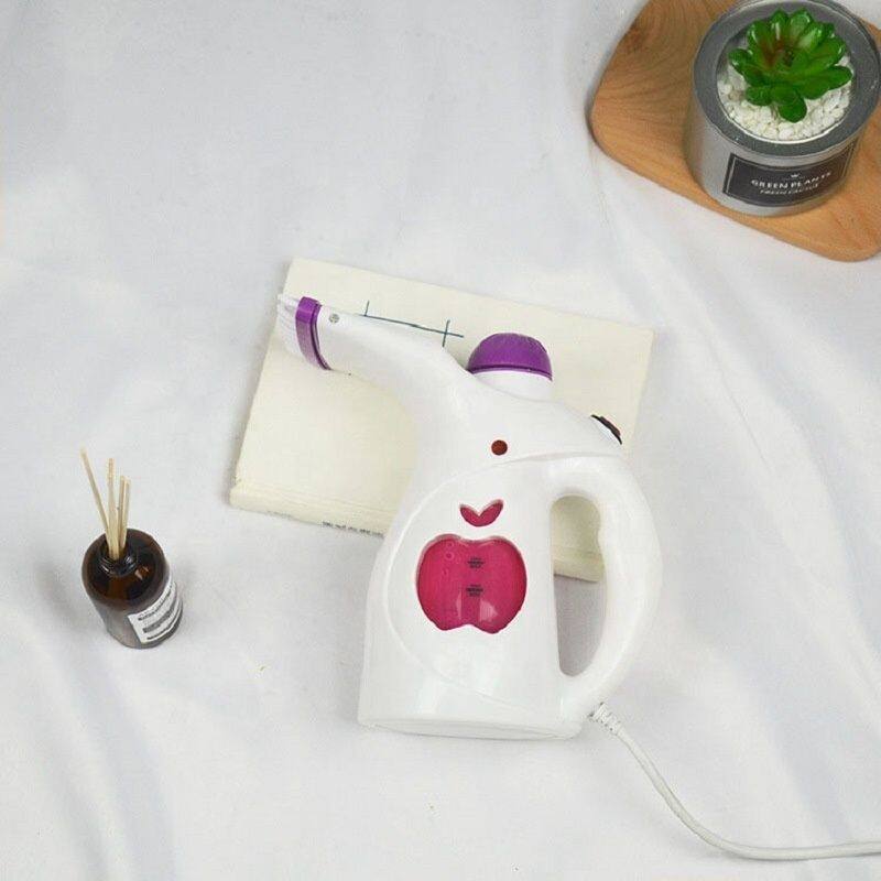 Left. Forest'nSky - Multifunction Handheld Steam Iron & Garment Steamer, Home & Travel Portable Professional Electric Ironing - White.