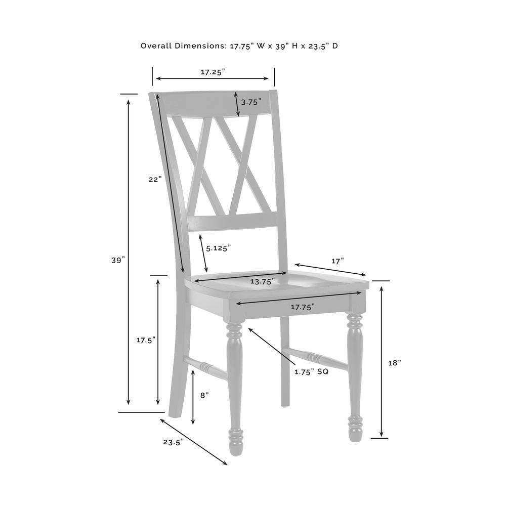Overall Dimensions: 17.75" W x 39" H x 23.5" D

- 17.25"
- 3.75"
- 22"
- 39"
- 5.125"
- 17.5"
- 17.75"
- 1.75" SQ
- 18"
- 8"
- 23.5"
- 17"
- 3.75"