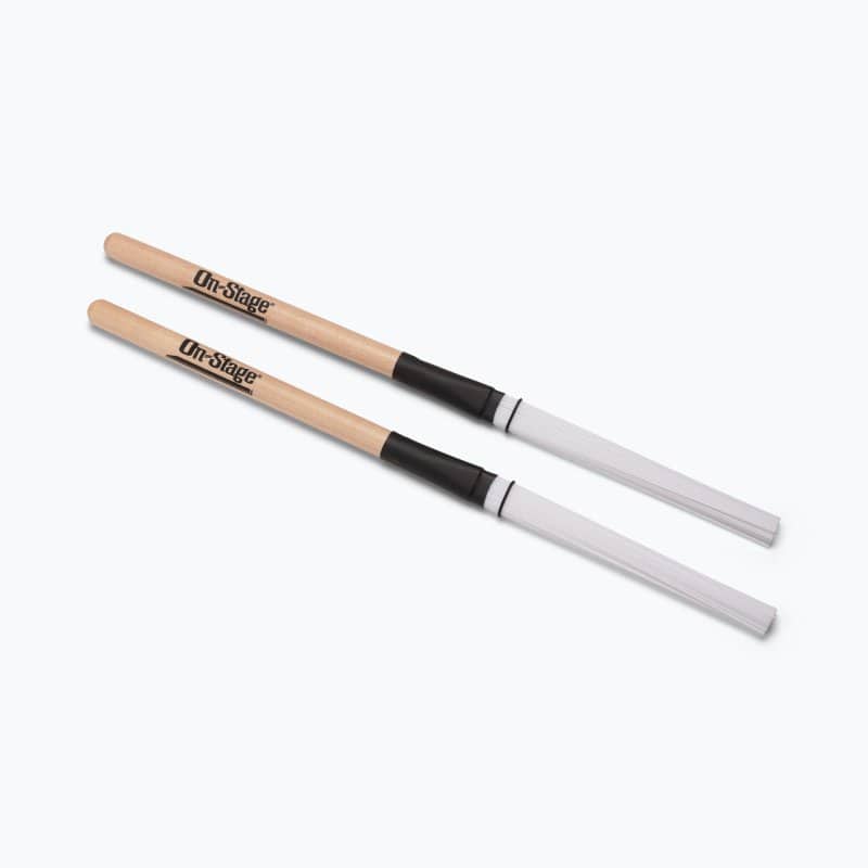 On Stage Stands - On-Stage WCB100 Wood Cajon Brushes - Black