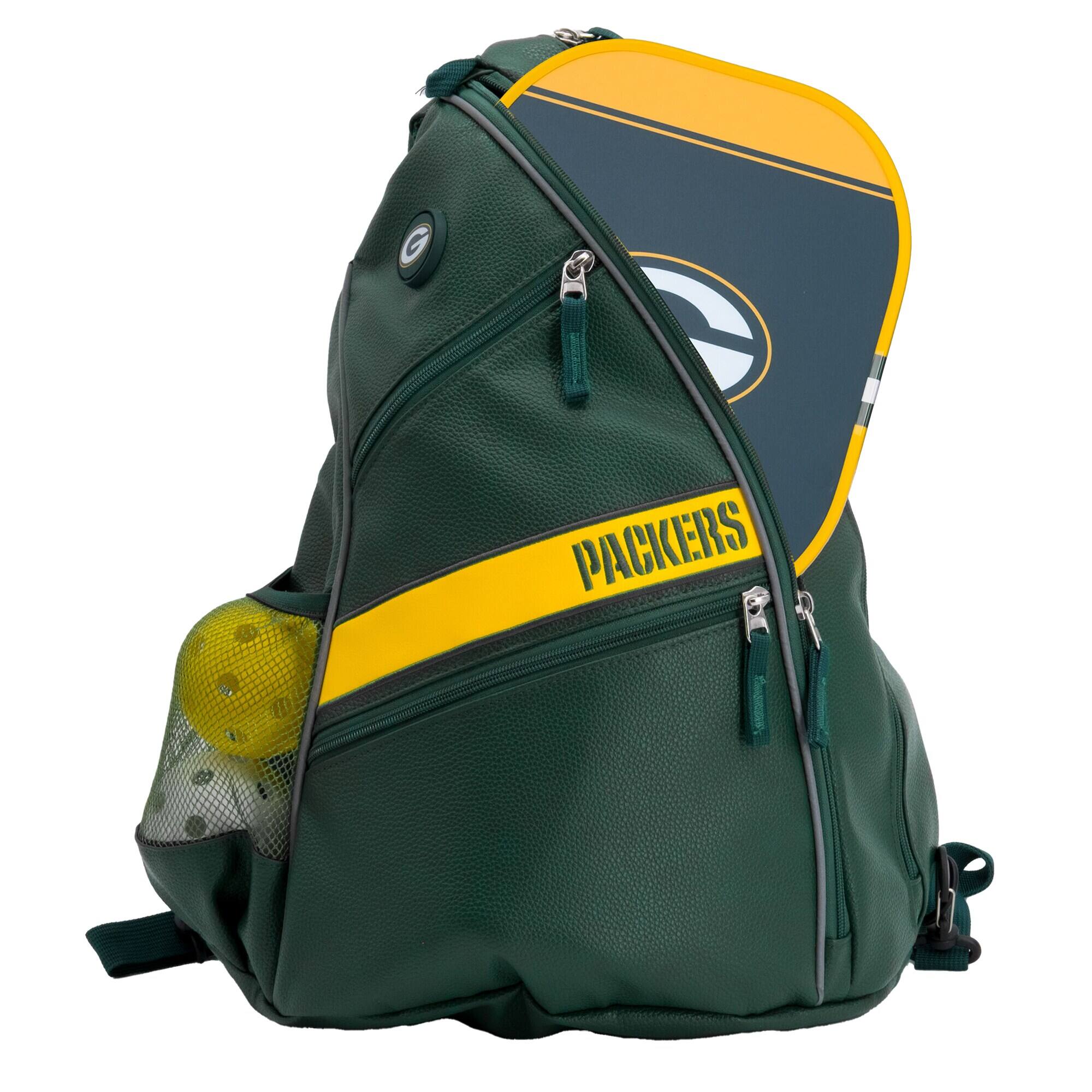 Alt View 3. Team Golf - Green Bay Packers Embroidered Team Backpack - Multicolor.