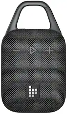 Front. Tronsmart - Mirtune H1 Portable Mini Bluetooth Speaker, Big Audio & Punchy Bass, Integrated Carabiner, IPX7 Waterproof, 20H Playtime - Black.