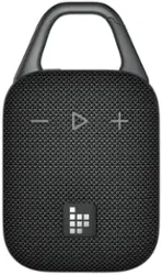 Tronsmart - Mirtune H1 Portable Bluetooth Outdoor Speaker, with Big Audio, Punchy Bass, Custom EQ, IPX7 Waterproof, 20H Playtime - Black - Front_Zoom