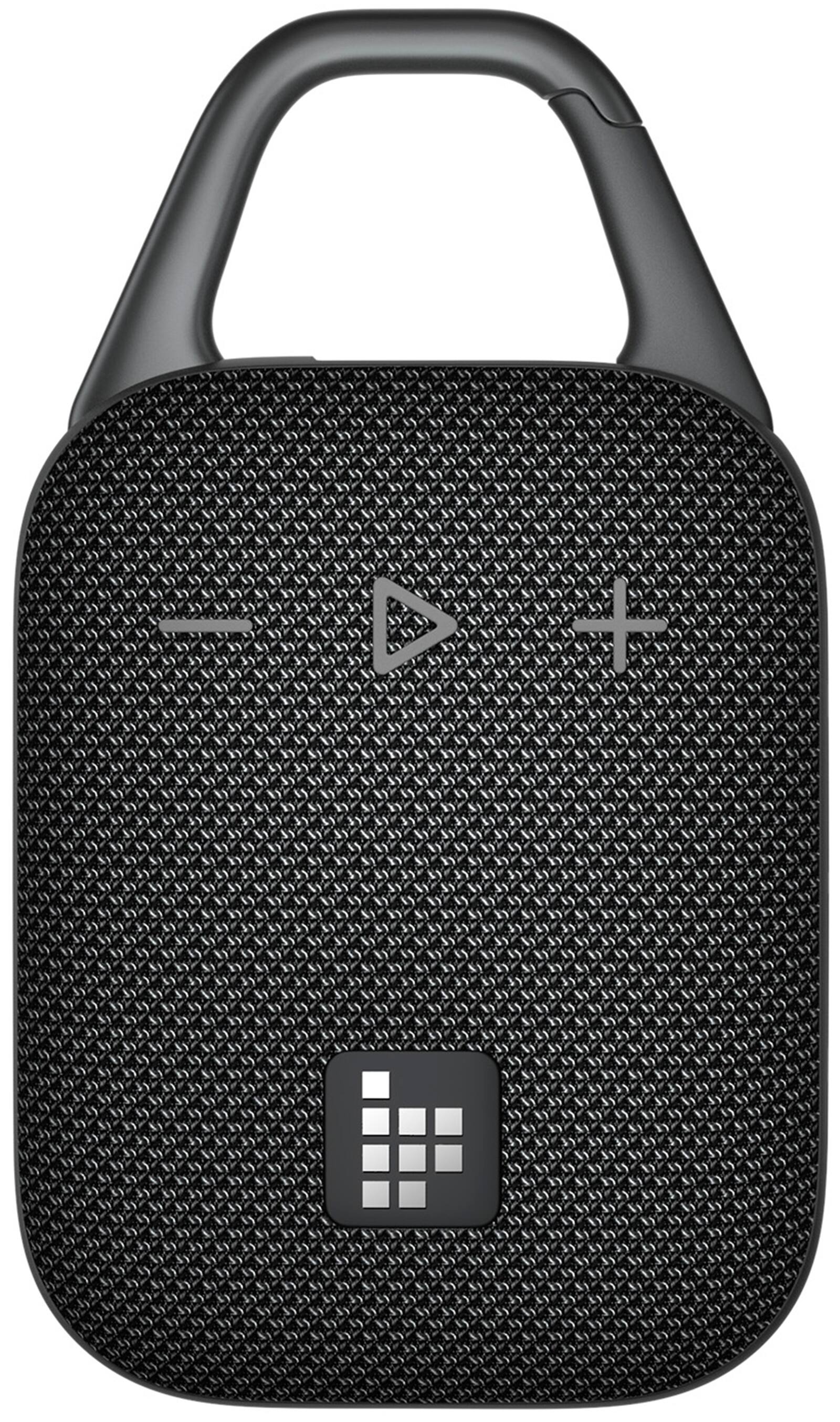 Tronsmart - Mirtune H1 Portable Bluetooth Speaker, Big Audio and Punchy Bass, Integrated Carabiner, IPX7 Waterproof, 20H Playtime - Black