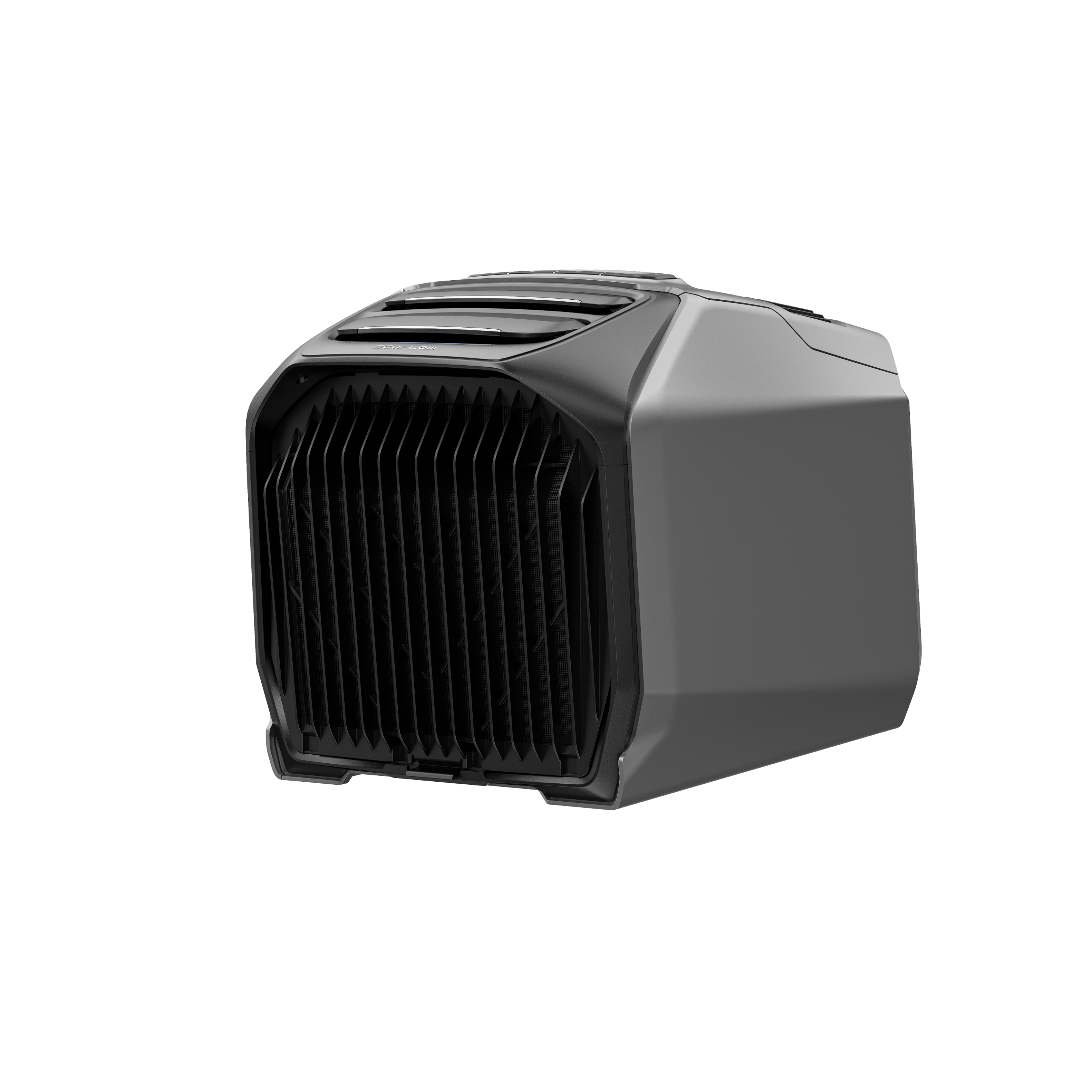 EcoFlow - Wave 3 - 180 Sq. Ft. Portable Air Conditioner - Gray - Front_Zoom