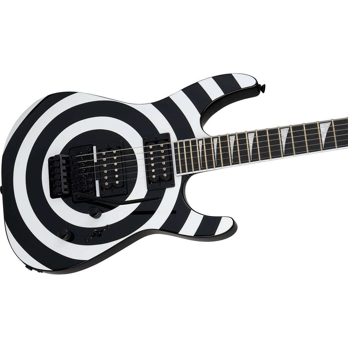 Alt View 3. Jackson - Jackson X Soloist SLX DX Graphic Srs Electric Guitar, Bullseye Graphic.