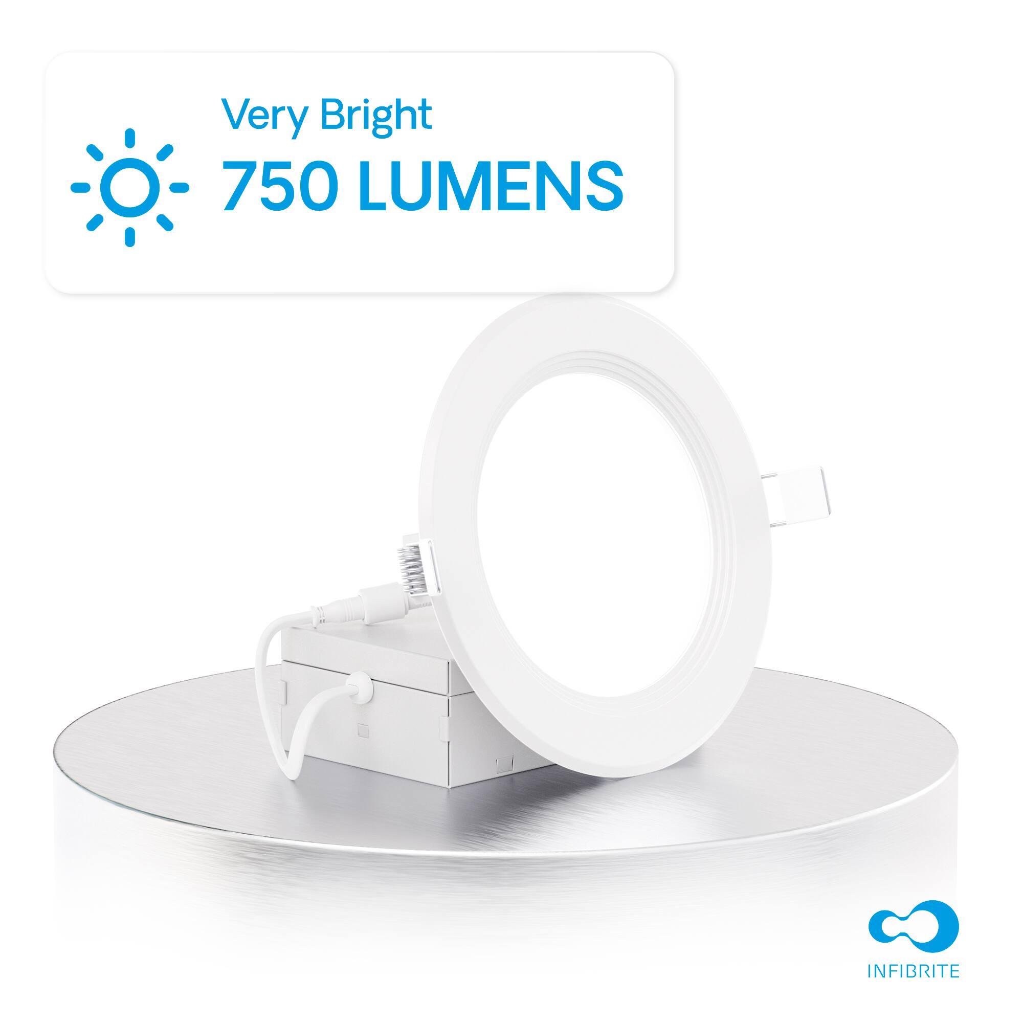 Very Bright  
750 LUMENS