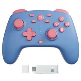 HM 1810 - Wireless Controller For Switch/lite/oled/switch 2 Hall Effect Triggers & Joysticks/wake-up Function/turbo 2 - Light Blue