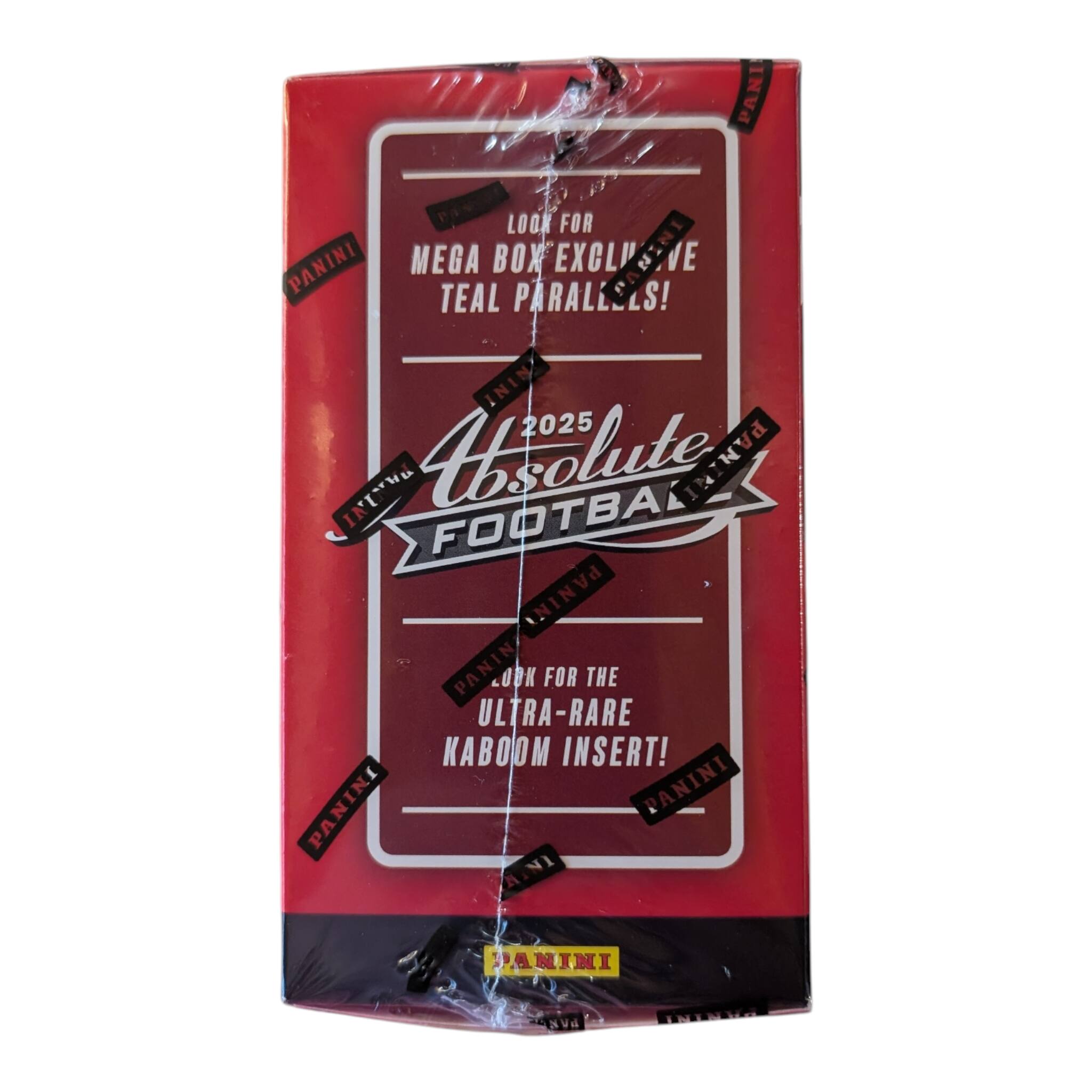 Look for Panini Mega Box Exclusive Teal Parallels! Look for the Ultra-Rare Kaboom Insert!