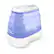 Front. CRANE - 1 Gal. Cool Mist Collapsible Humidifier - Blue/White.