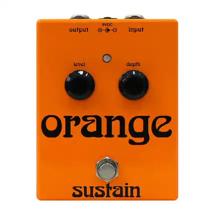 9VDC
output
input
level
depth
orange
sustain