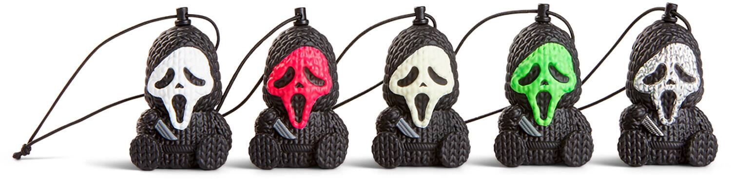 Handmade by Robots - Ghost Face Set #001 (1.75” Micro Charms 5-Pack) - COLLECTIBLES - Multicolor
