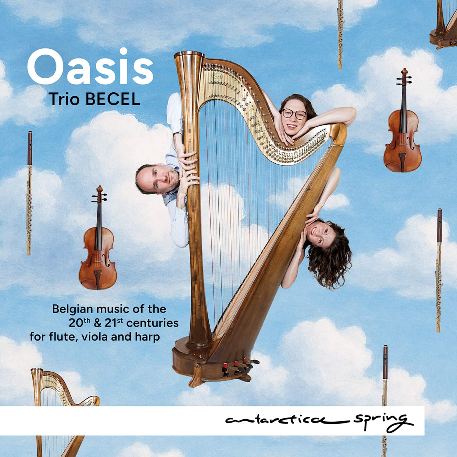 Trio BECEL - Oasis - Belgian music of the 20th and 21st centuries for flute, viola and harp   - COMPACT DISCS [CD] price history on PriceWatchPro