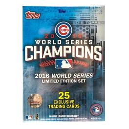 Chicago Cubs MLB 2016 Topps World Series Champions Limited Box | 25 Cards - Multi-Colored