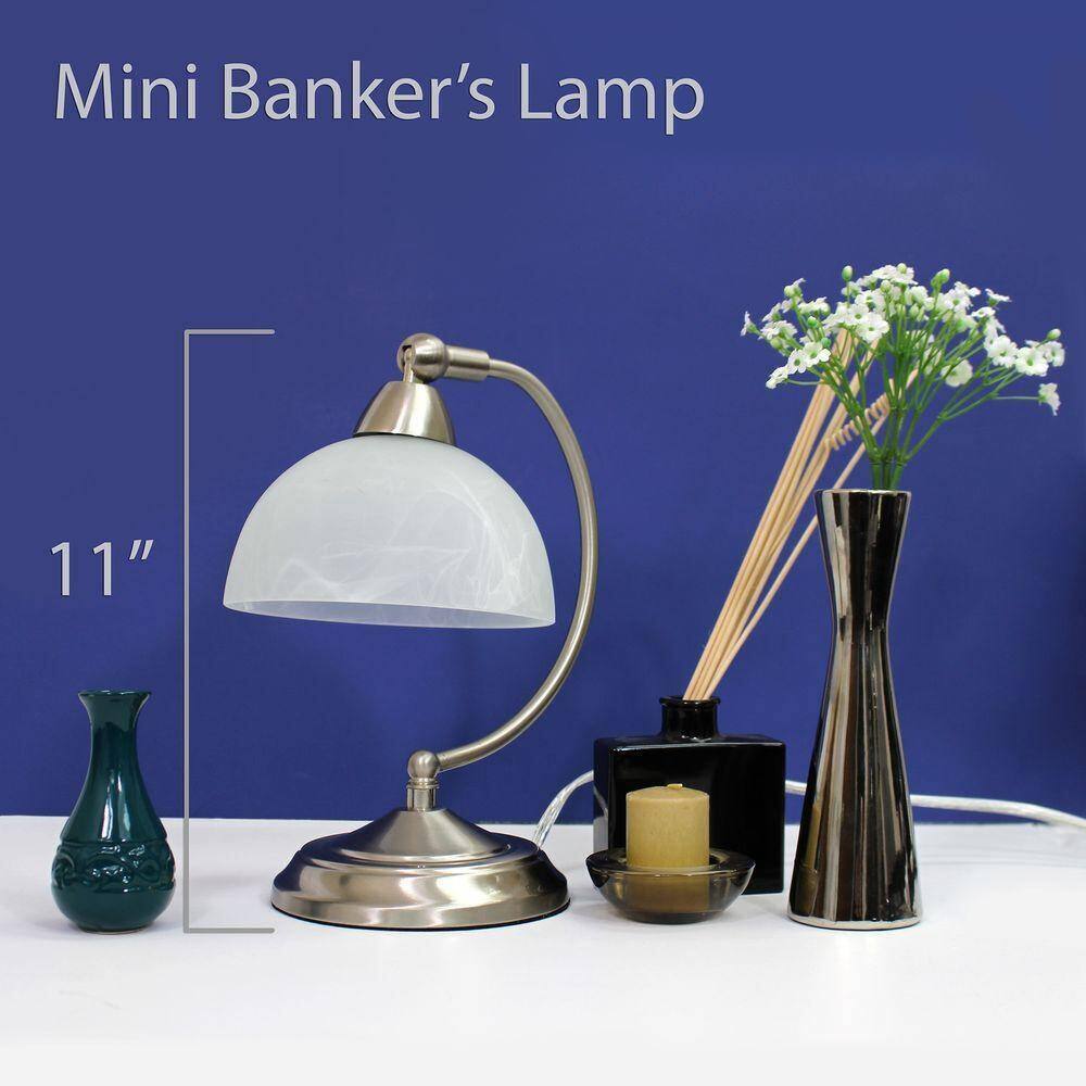 Mini Banker's Lamp  
11"