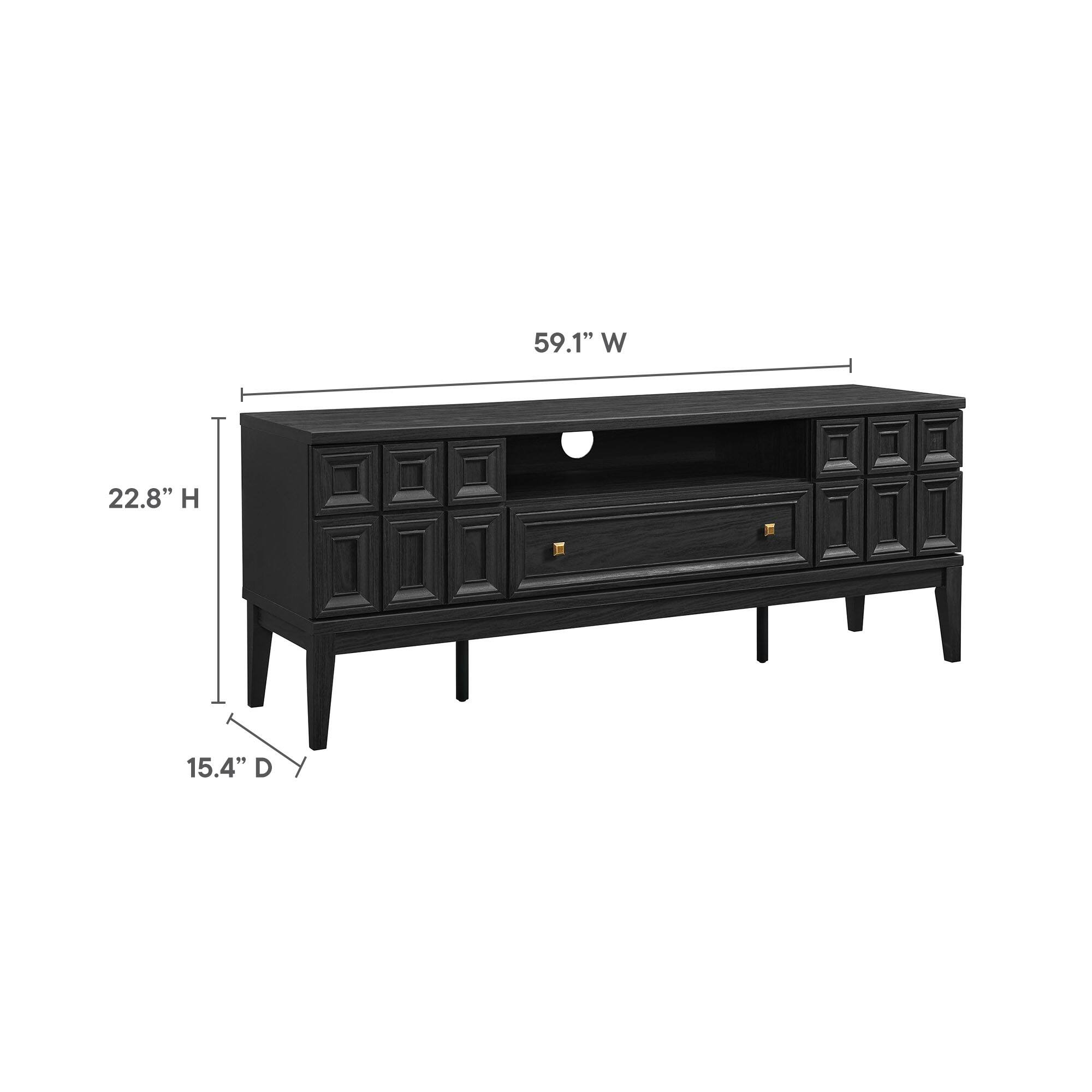 59.1" W  
22.8" H  
15.4" D
