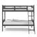 Alt View 11. Storkcraft - Caribou Solid Hardwood Twin Bunk Bed - Gray.