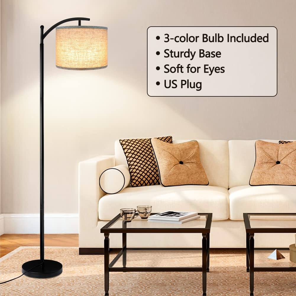- 3-color Bulb Included
- Sturdy Base
- Soft for Eyes
- US Plug