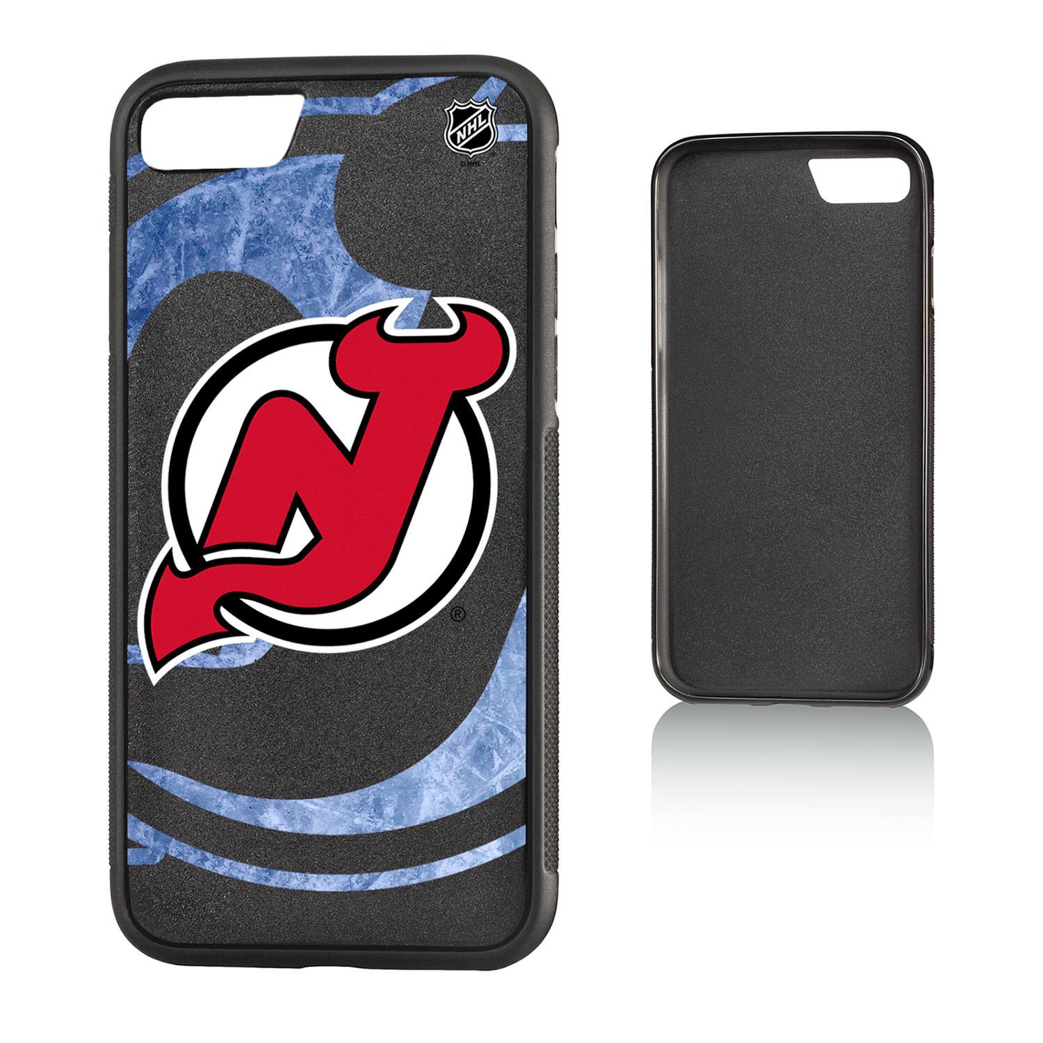 Alt View 2. Keyscaper - New Jersey Devils iPhone Tilt Bump Ice Case - 16 Pro - Multicolor.