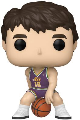 Funko - POP! NBA: NBA Legends Jazz - Rookie Season John Stockton - COLLECTIBLES - Multicolor
