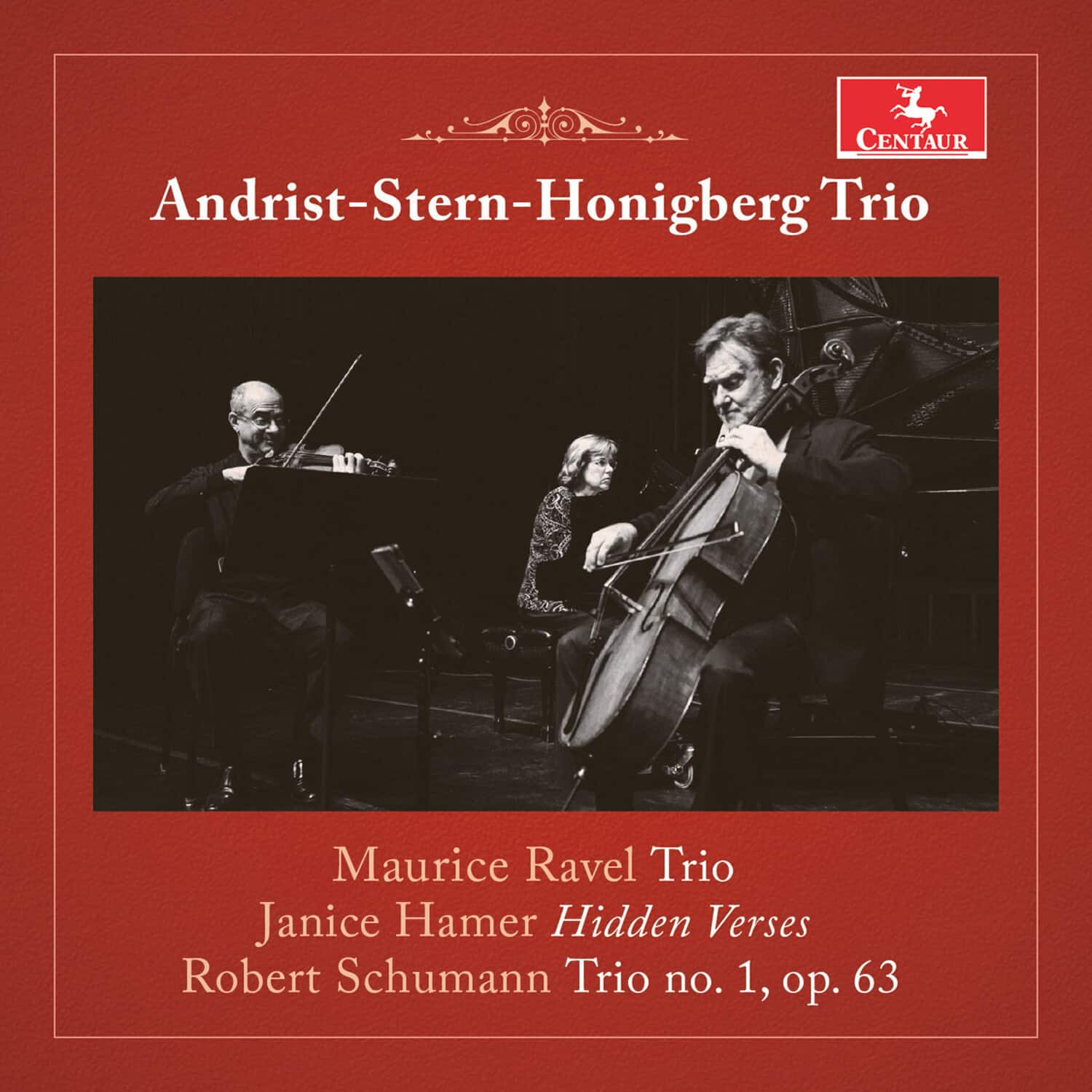 Andrist-Stern-Honigberg Trio - Ravel: Trio; Schumann: Trio No. 1, Op. 63; Hamer: Hidden Verses  - COMPACT DISCS