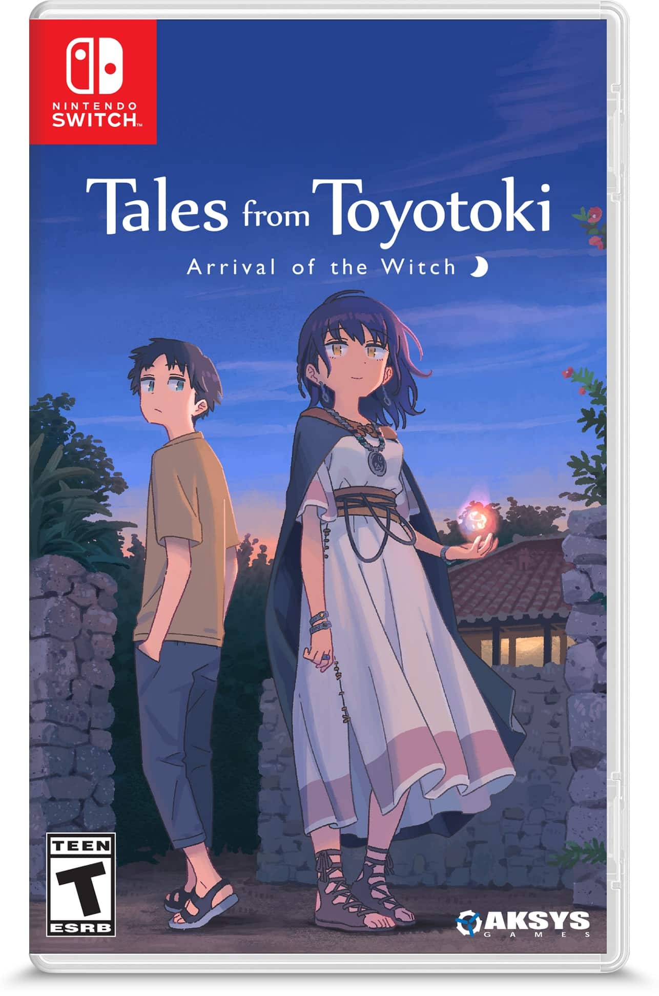 Tales from Toyotoki: Arrival of the Witch is a video game for the Nintendo Switch console. It is rated Teen by the ESRB and is developed by Aksys Games.