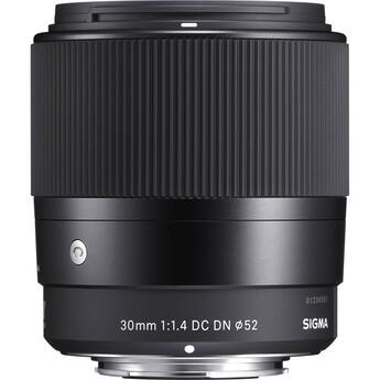 Sigma 30mm f/1.4 DC DN Contemporary Lens for L Mount Black - Best Buy Sigma 30mm f/1.4 DC DN Contemporary Lens for L Mount Black - Best Buy