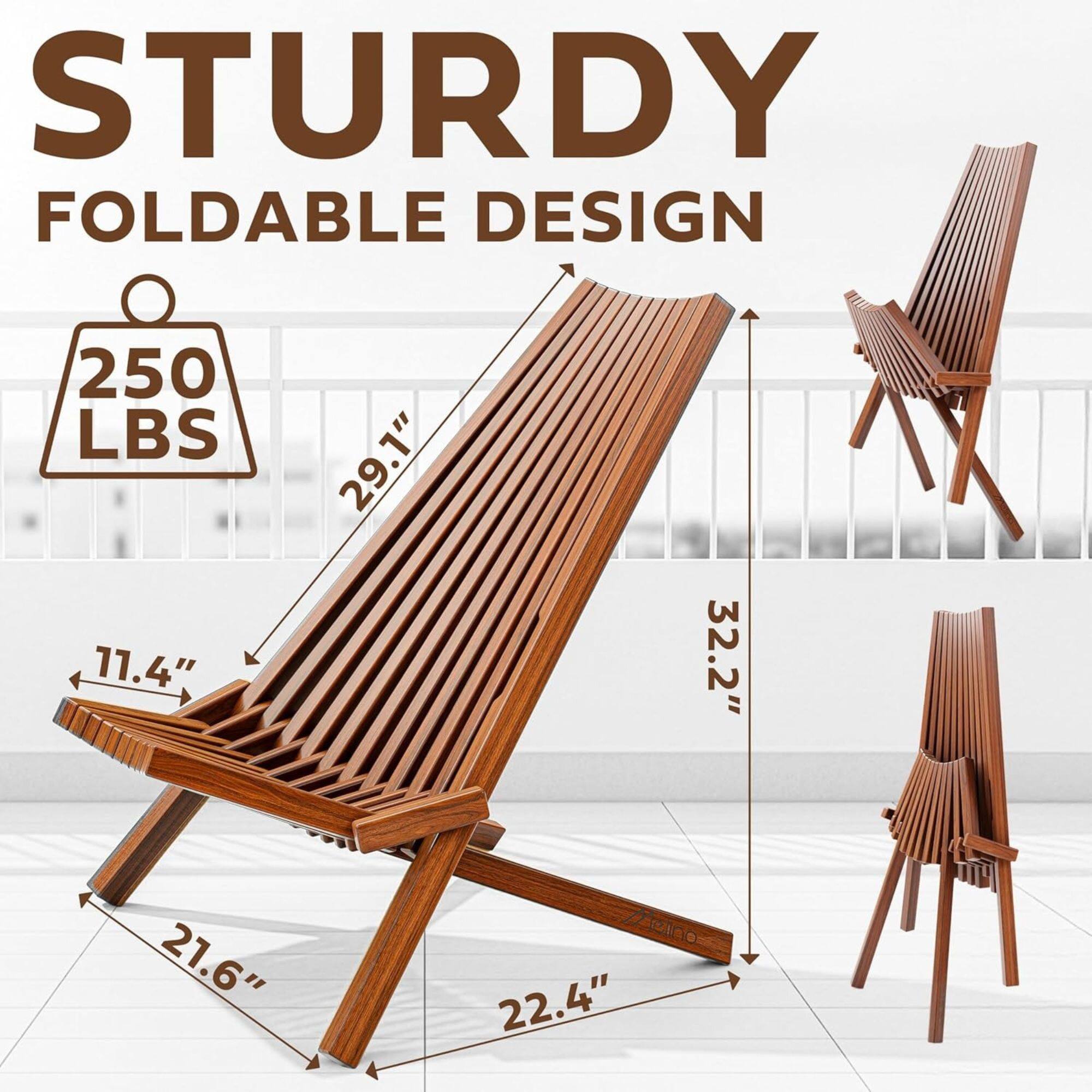 STURDY FOLDABLE DESIGN  
250 LBS  
11.4"  
29.1"  
32.2"  
21.6"  
22.4"