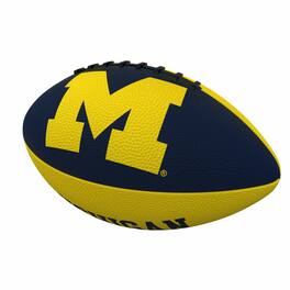 Logo Brands - Michigan Wolverines Pinwheel Logo Junior Football - Multicolor