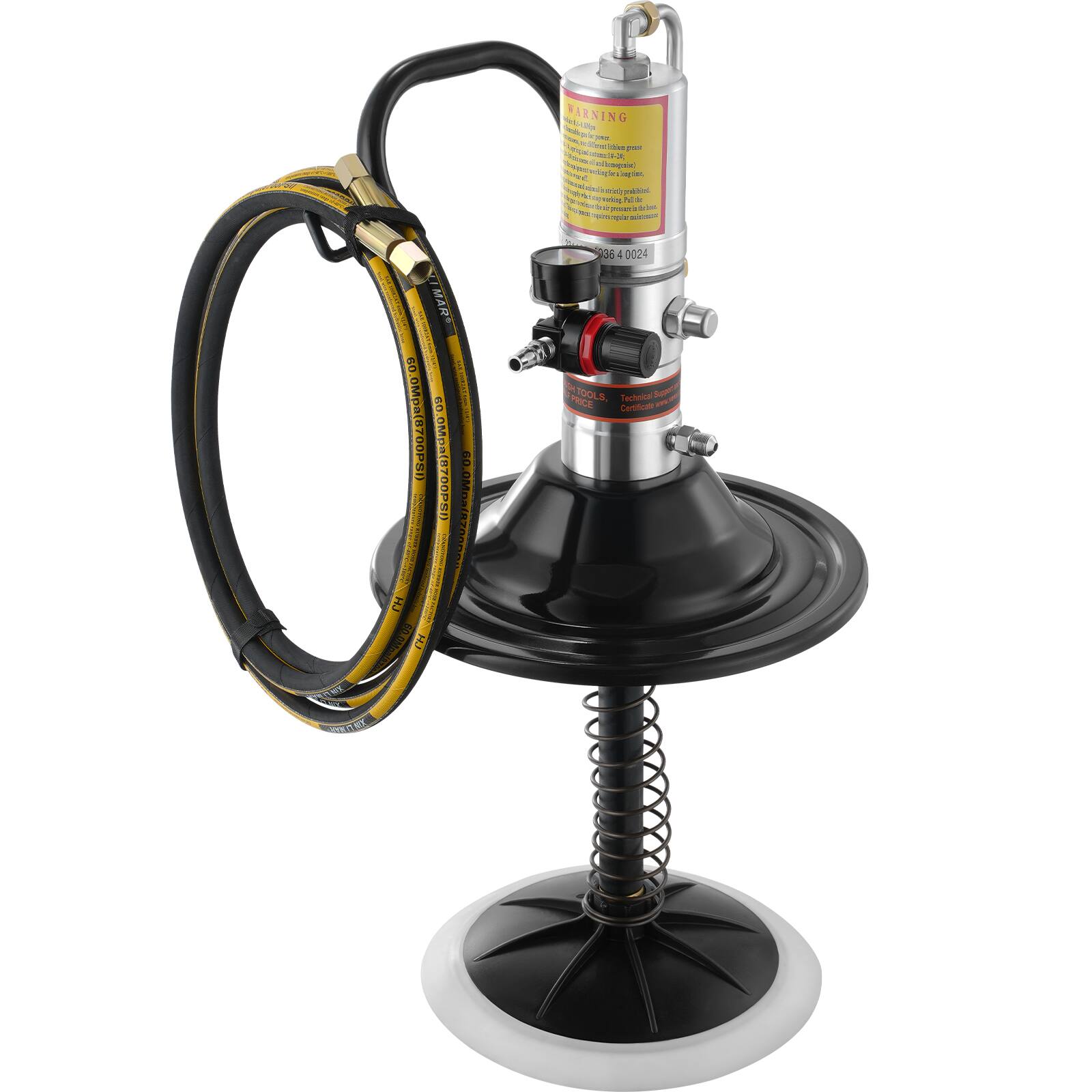 Sure, here is the corrected and grouped text from the image:

---

**WARNING**

**TECHNICAL SPECIFICATIONS**

- **MODEL:** 09
- **MAXIMUM WORKING PRESSURE:** 8700 PSI
- **MAXIMUM WORKING TEMPERATURE:** 200°F
- **CERTIFICATE:** Technical Certificate

**TOOLS**

**HAT HT CAEL E D do 4 0024**

**PRICE**

**MTOOLS**

---

This text is extracted from the visible parts of the image, including the warning label and the technical specifications.