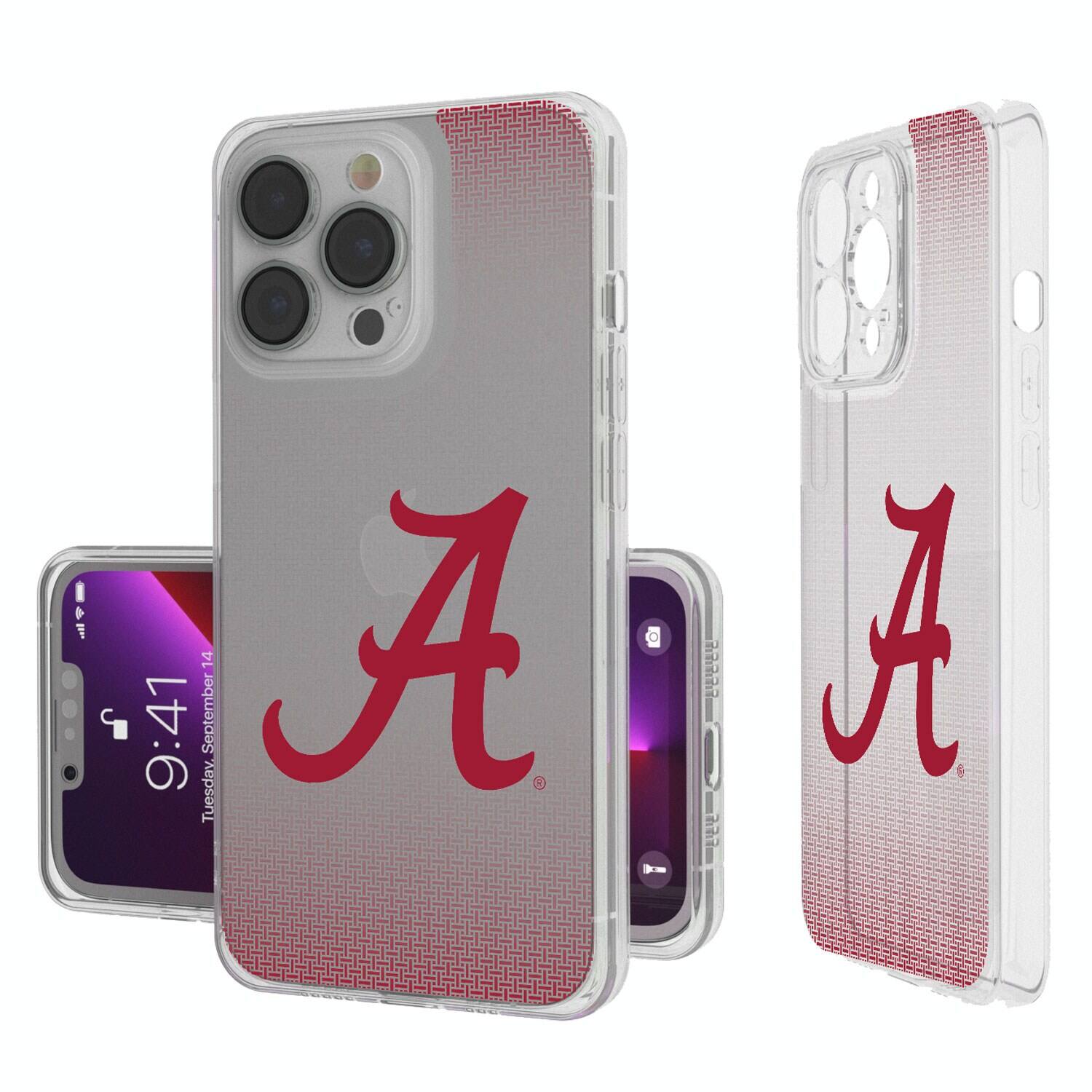 Keyscaper - NCAA - Alabama Crimson Tide Linen Logo iPhone Clear Case - 15 Plus - Multicolor price history on PriceWatchPro