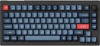 Keychron V1 Max 75% Custom Wireless RGB Mechanical Keyboard with Keychron V1 Max 75% Custom Wireless RGB Mechanical Keyboard with