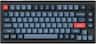 Keychron - V1 Max 75% Custom Wireless RGB Mechanical Keyboard with Programmable QMK/VIA Hot-Swappable Red Switch - Black
