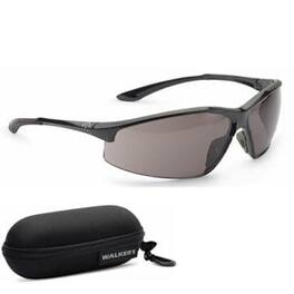Walker’s - Walker's Tanker Open Full Frame Shooting Glasses w/Case - Smoke