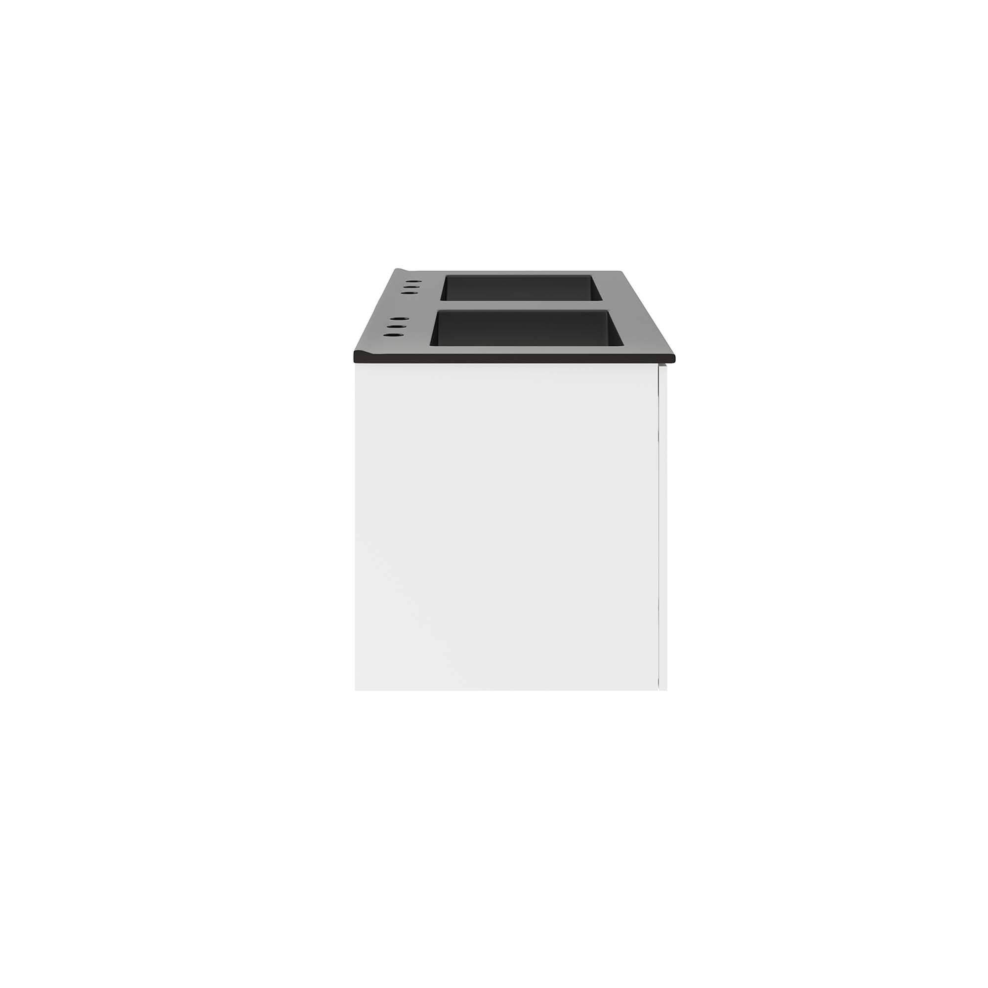 Alt View 1. Modway - Vitality Bathroom Vanity Basin Included by Modway - White Black.