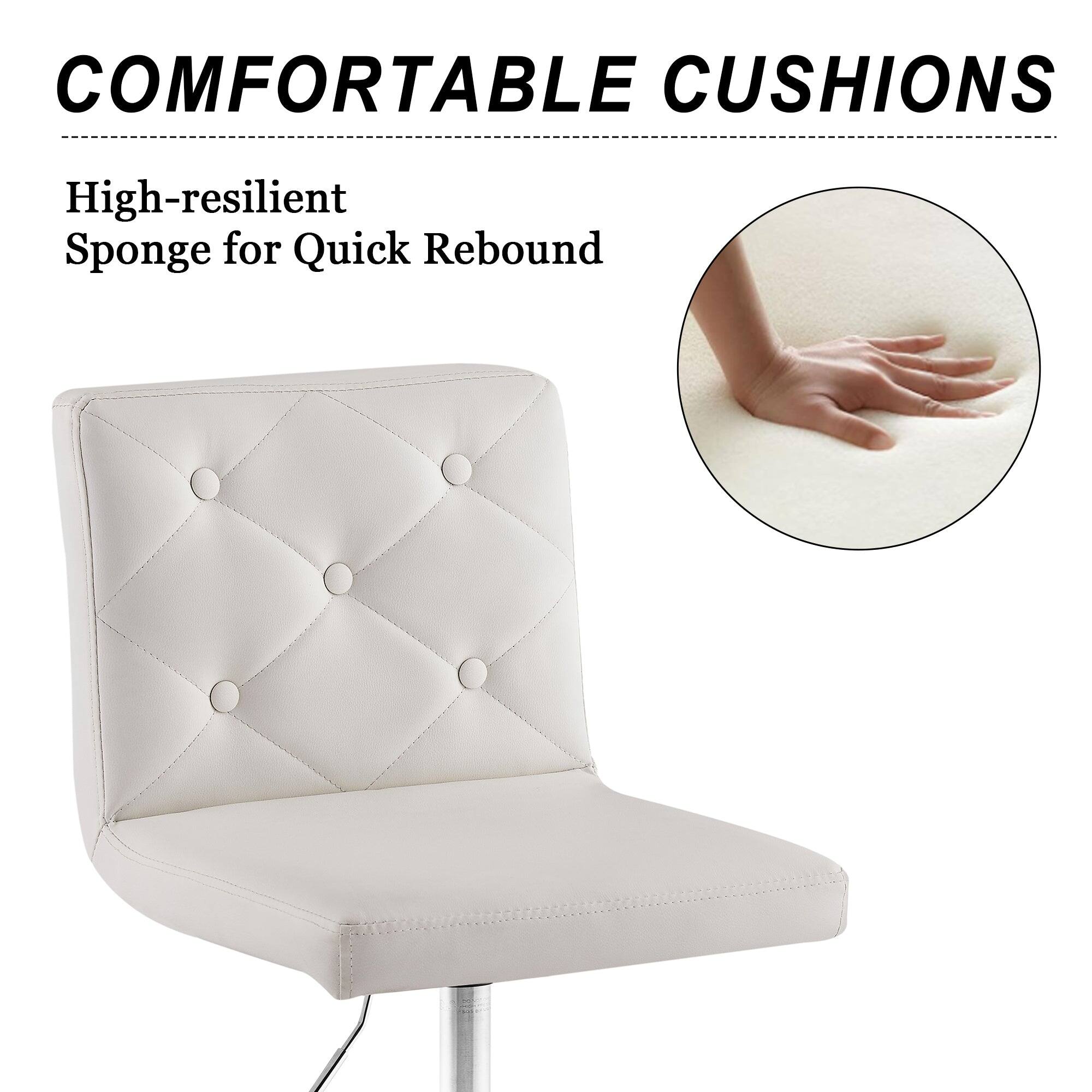 COMFORTABLE CUSHIONS

High-resilient Sponge for Quick Rebound