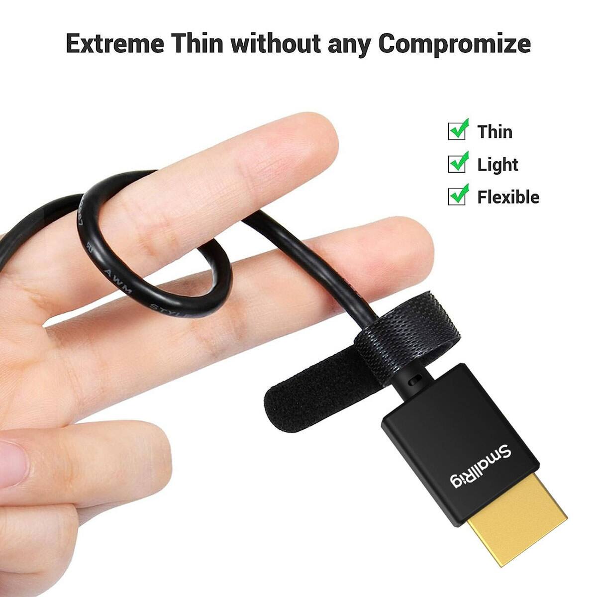 Extreme Thin without any Compromise

Thin
Light
Flexible

STYLE

SmallRig