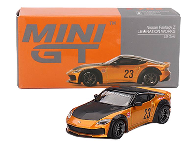 MINI GT  
Nissan Fairlady Z  
LB NATION WORKS  
LB Gold  
23